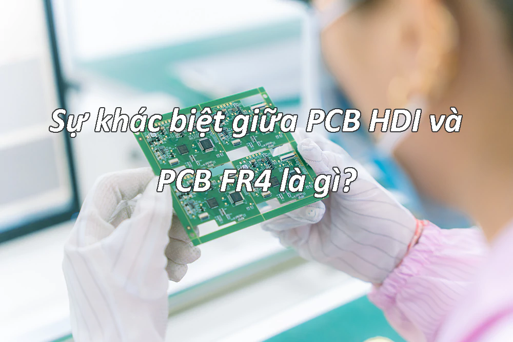 Sự khác biệt giữa PCB HDI và PCB FR4 là gì?