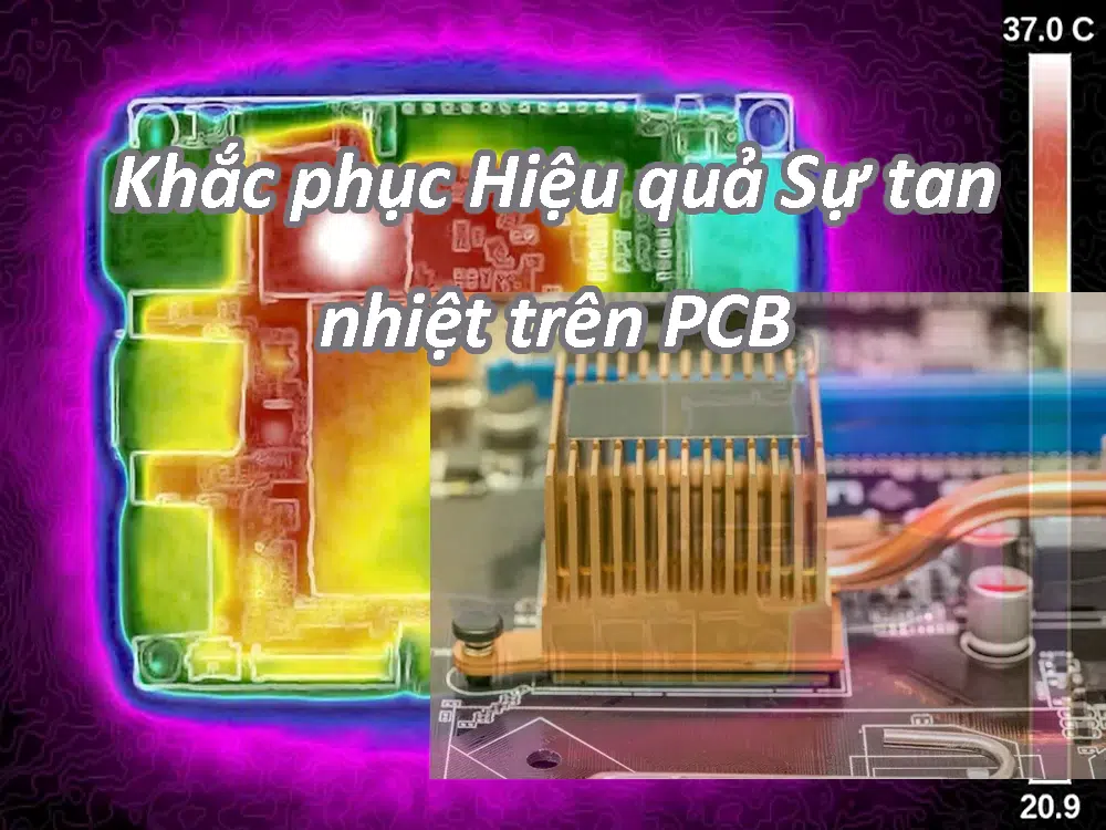 Khắc phục Hiệu quả Sự tan nhiệt trên PCB